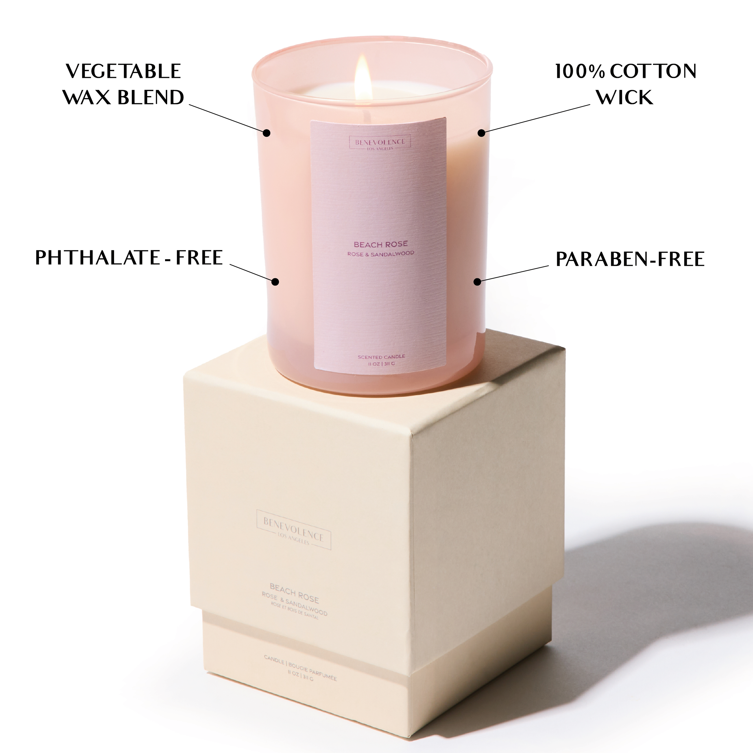 Beach Rose Sun-Kissed Candle