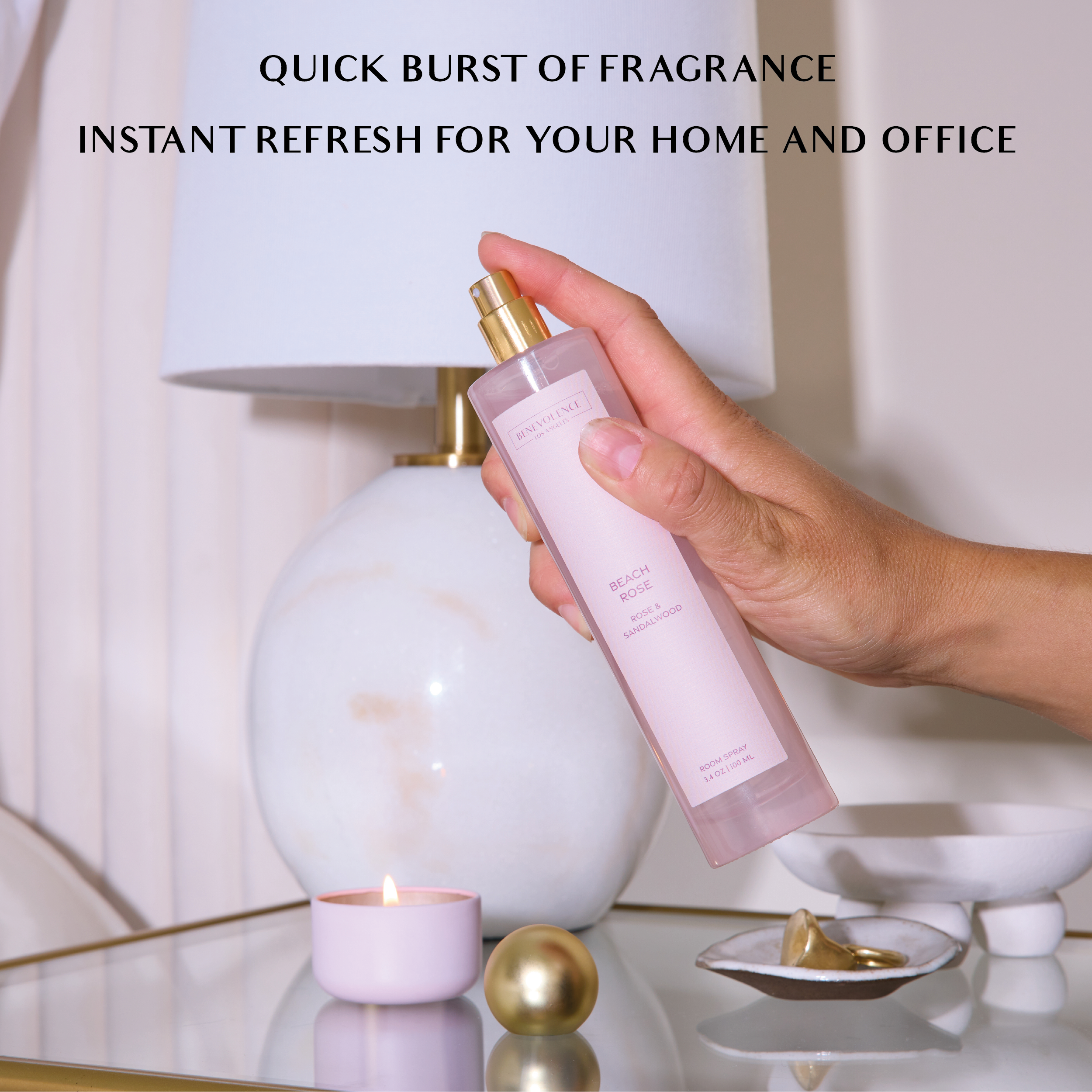 Beach Rose Sun-Kissed Room Spray