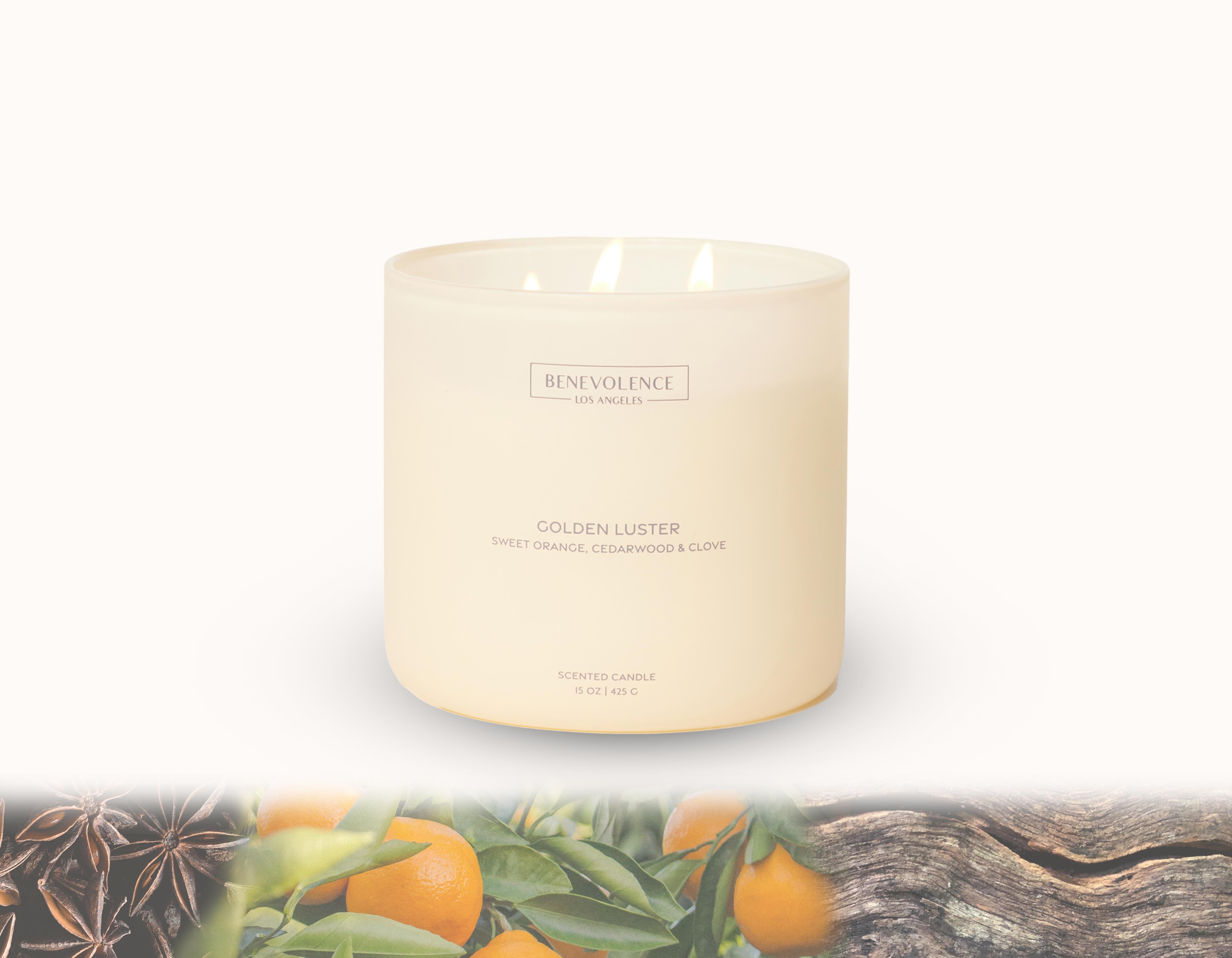 Golden Luster Malibu Sands Candle