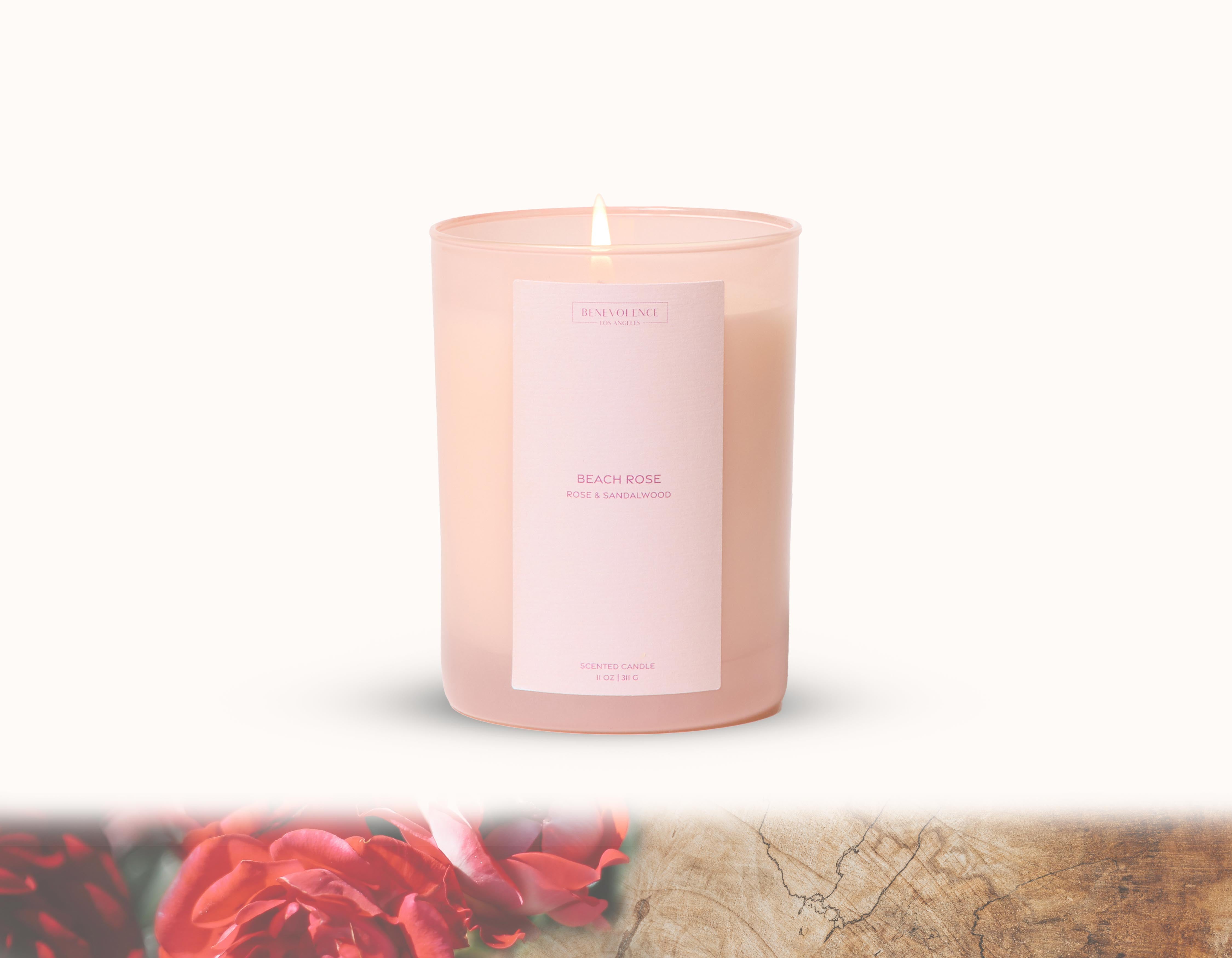 Beach Rose Sun-Kissed Candle