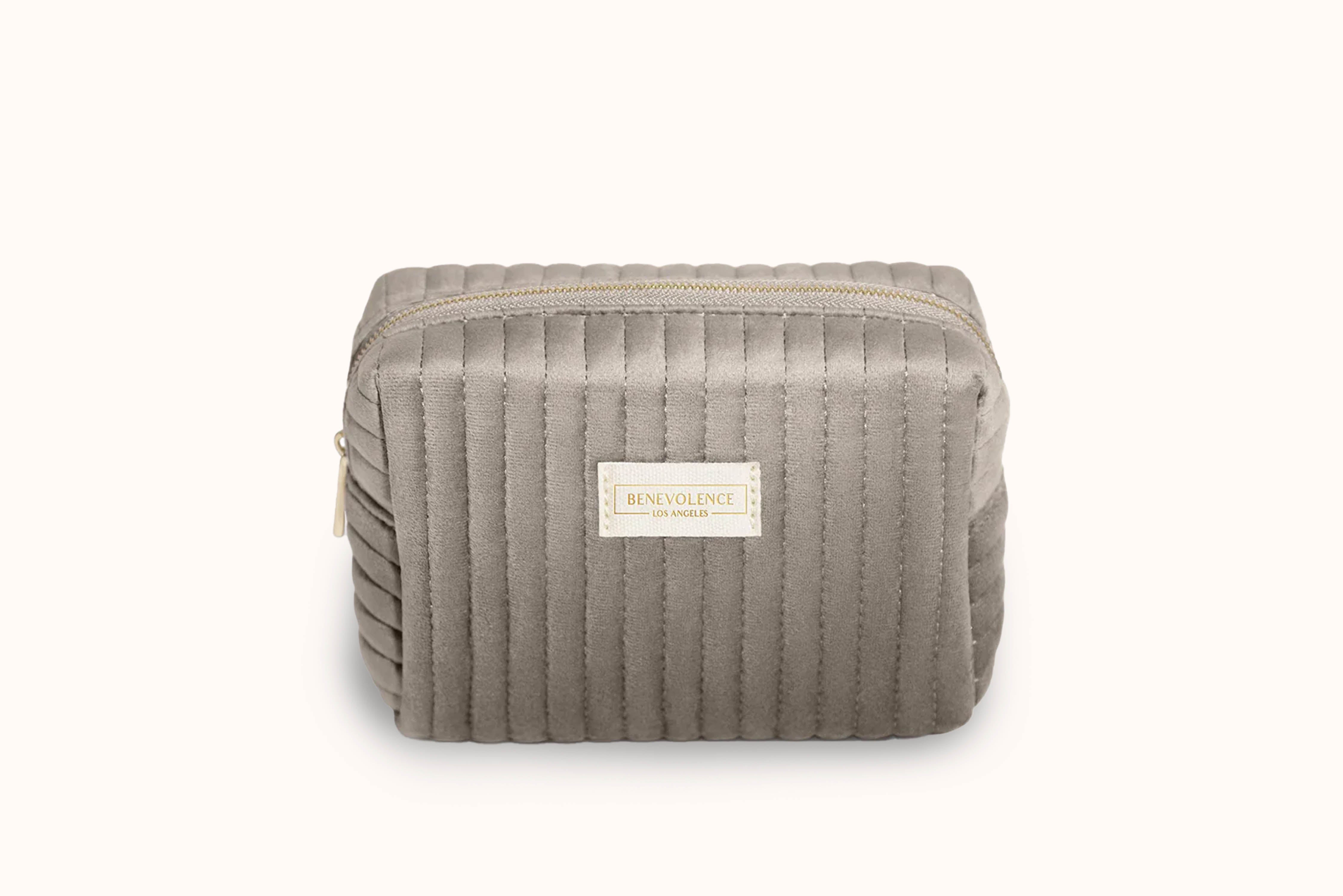Small Velvet Toiletry Bag