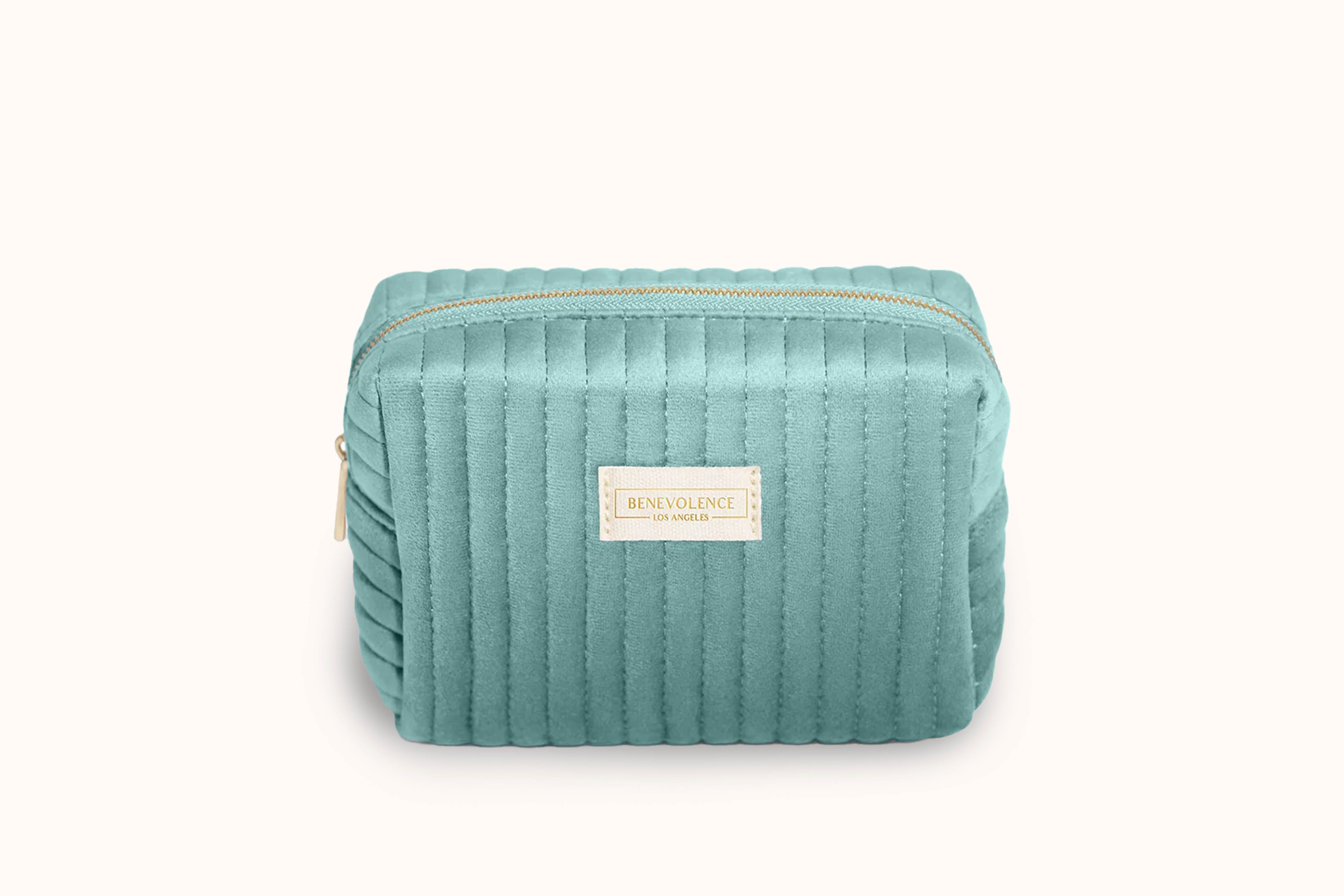 Small Velvet Toiletry Bag