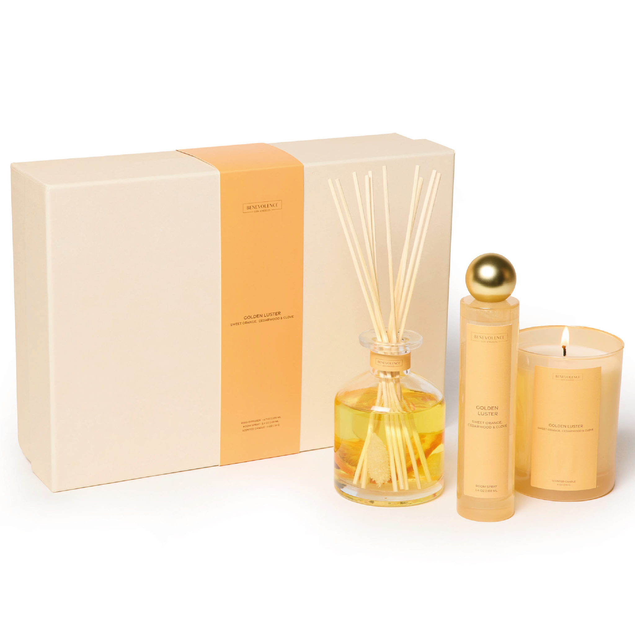 Golden Luster Sun-Kissed Gift Box | Sun-Kissed Collection