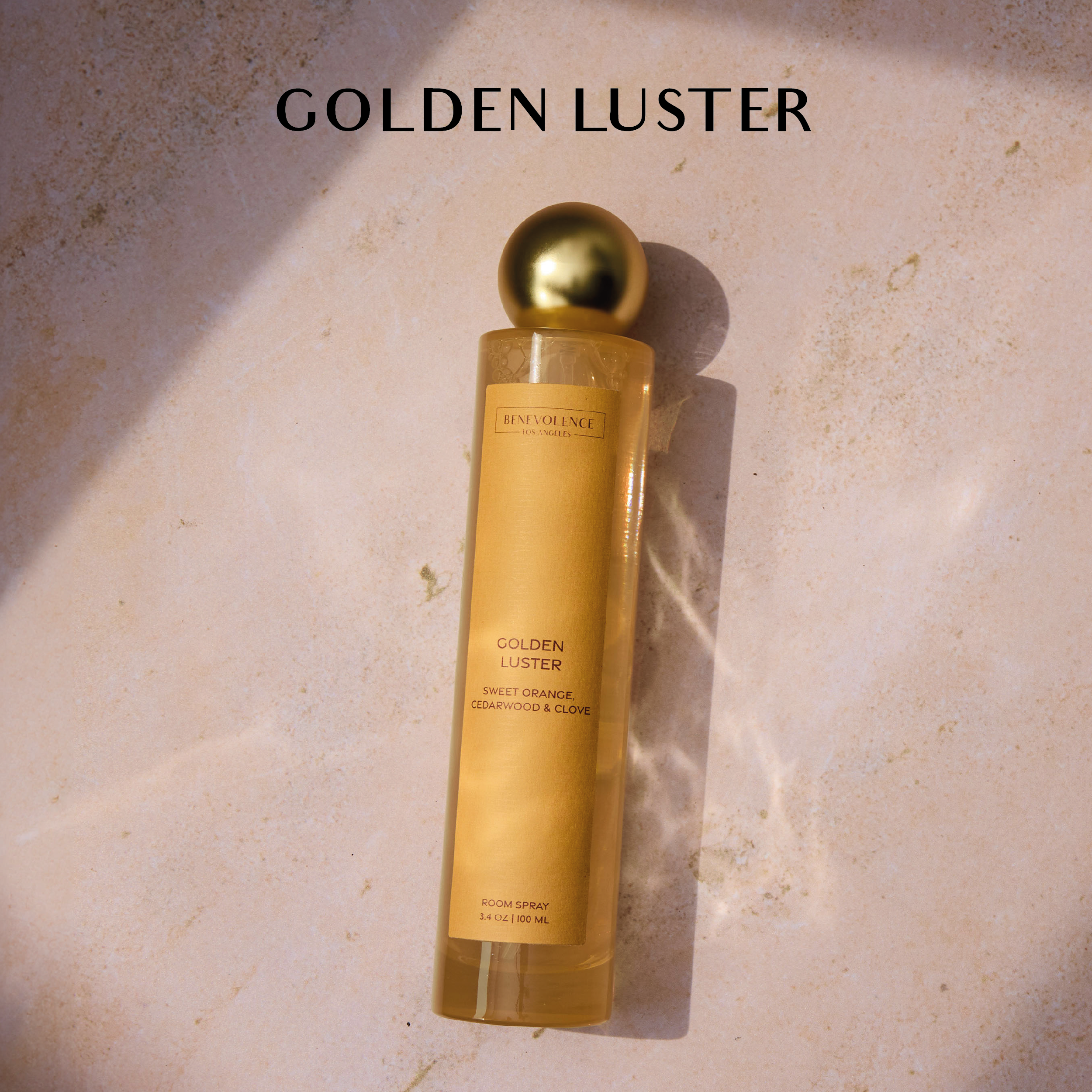 Golden Luster Sun-Kissed Room Spray