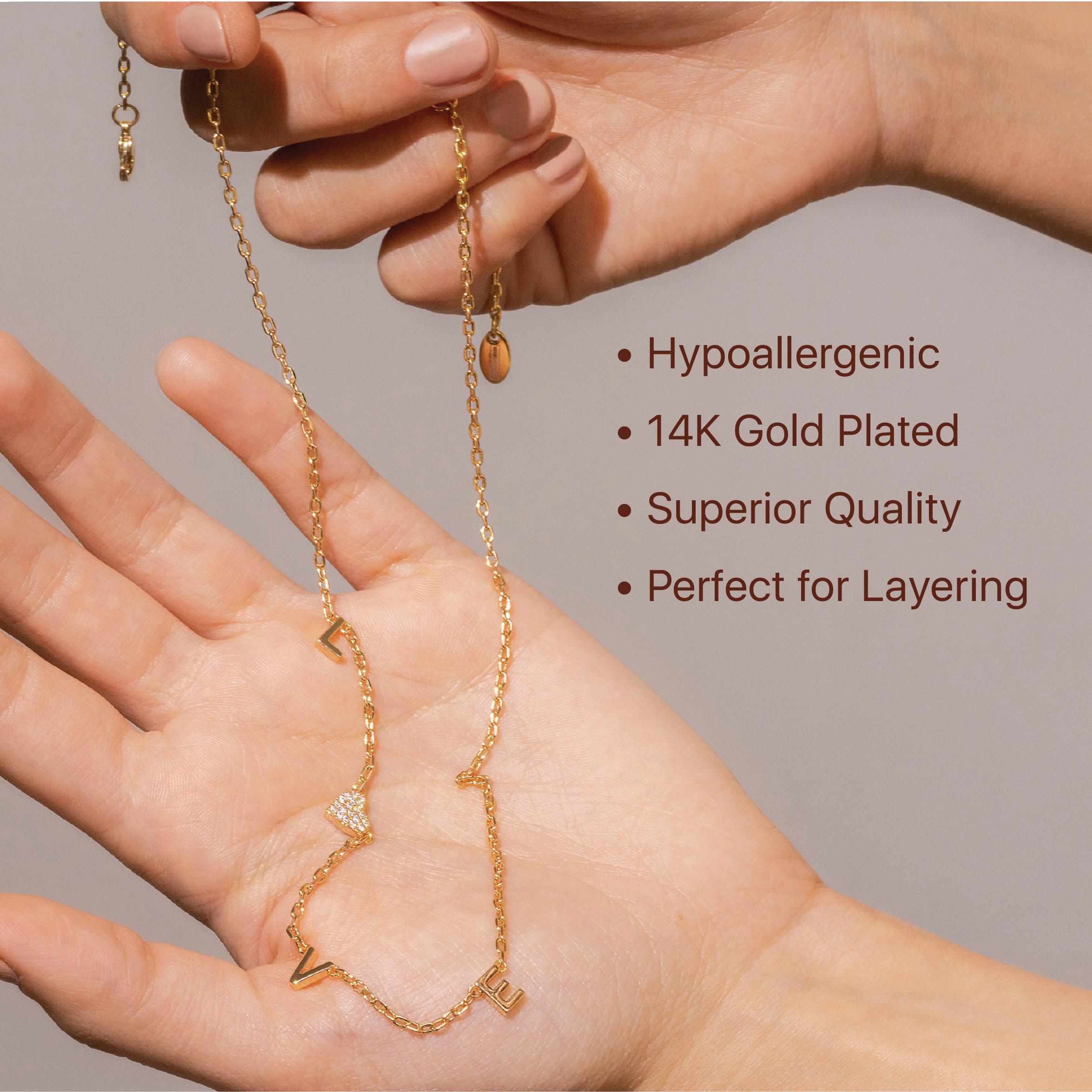 Love Pavé Necklace