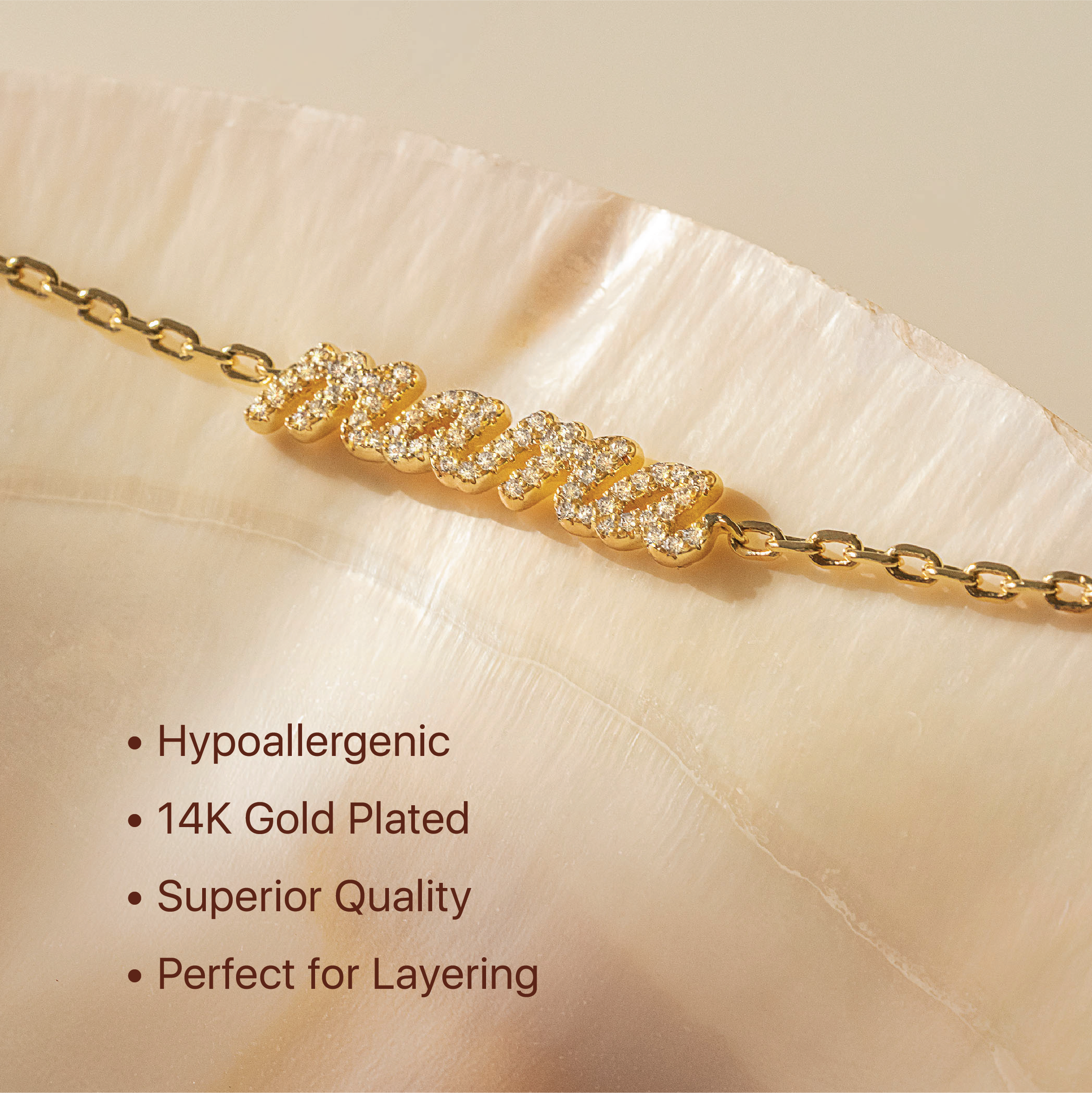 Mama Pavé Bracelet