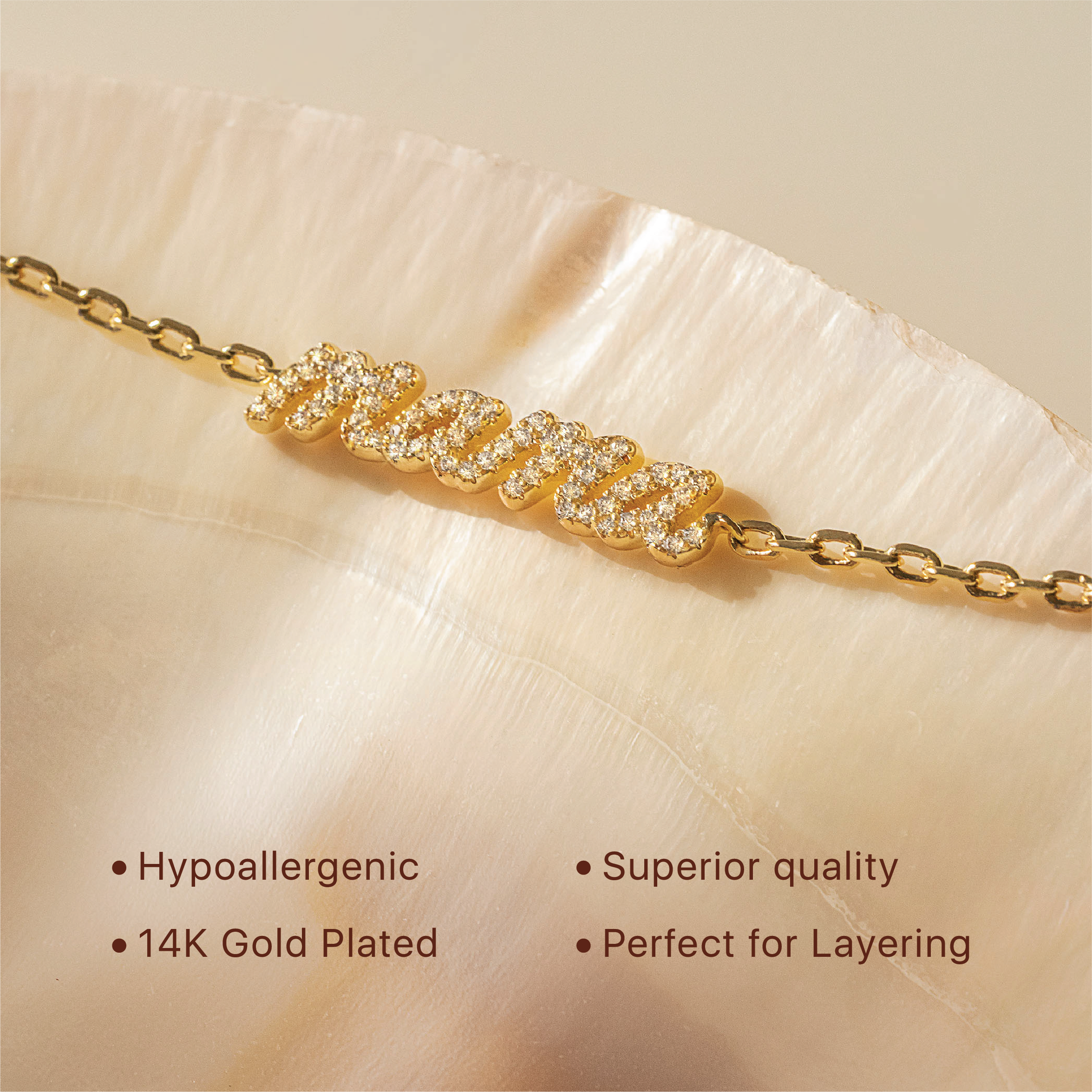 Mama Pavé Bracelet