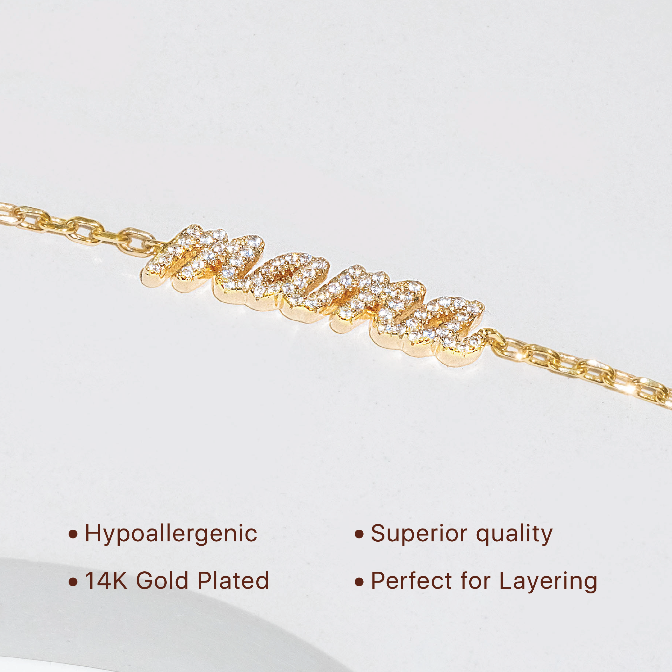 Mama Pavé Necklace