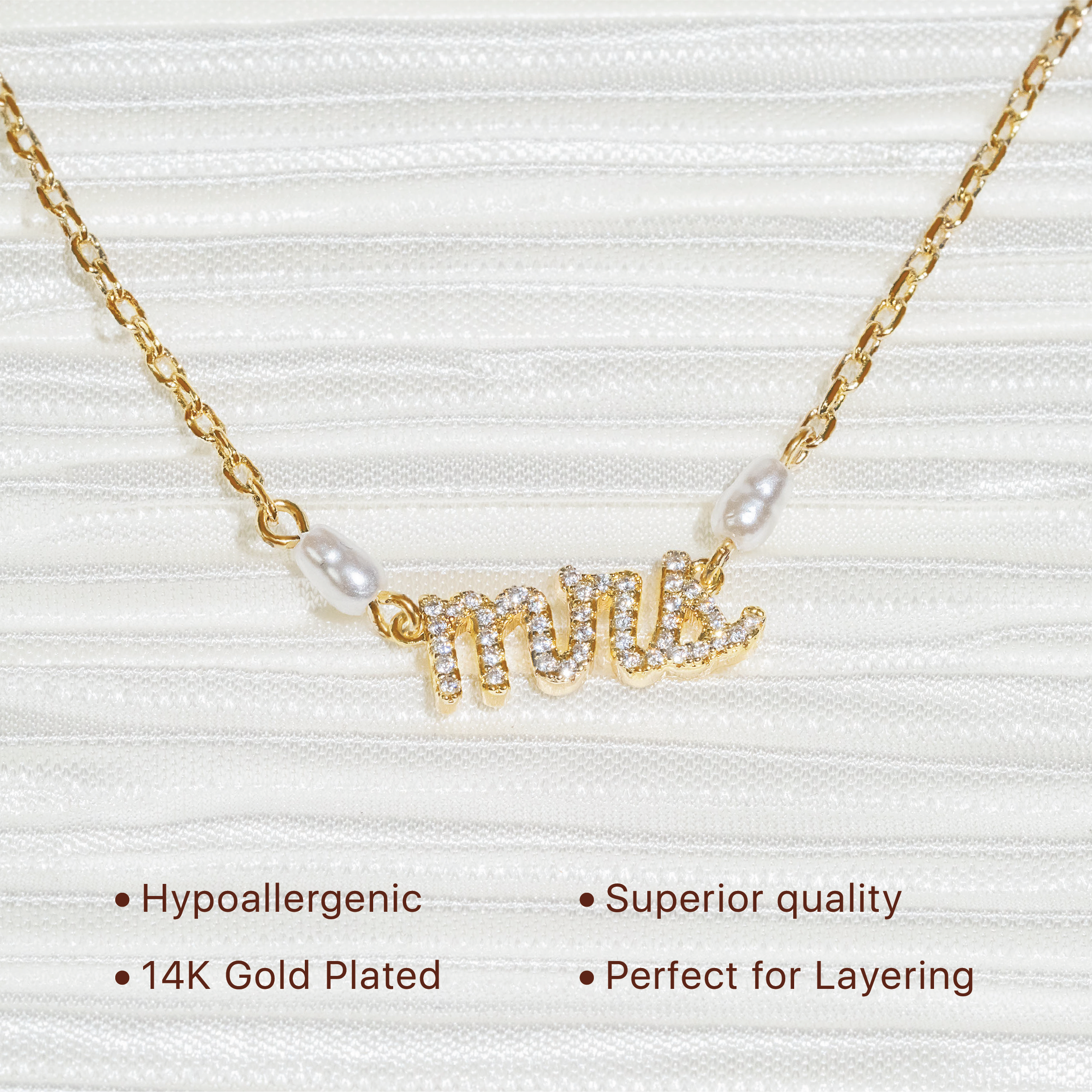 Mrs. Pavé Necklace
