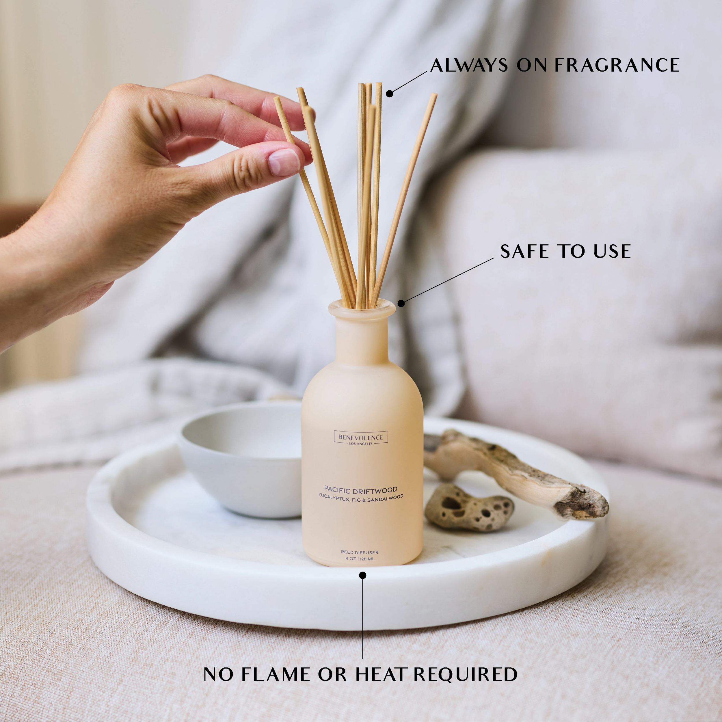 Pacific Driftwood Malibu Sands Reed Diffuser