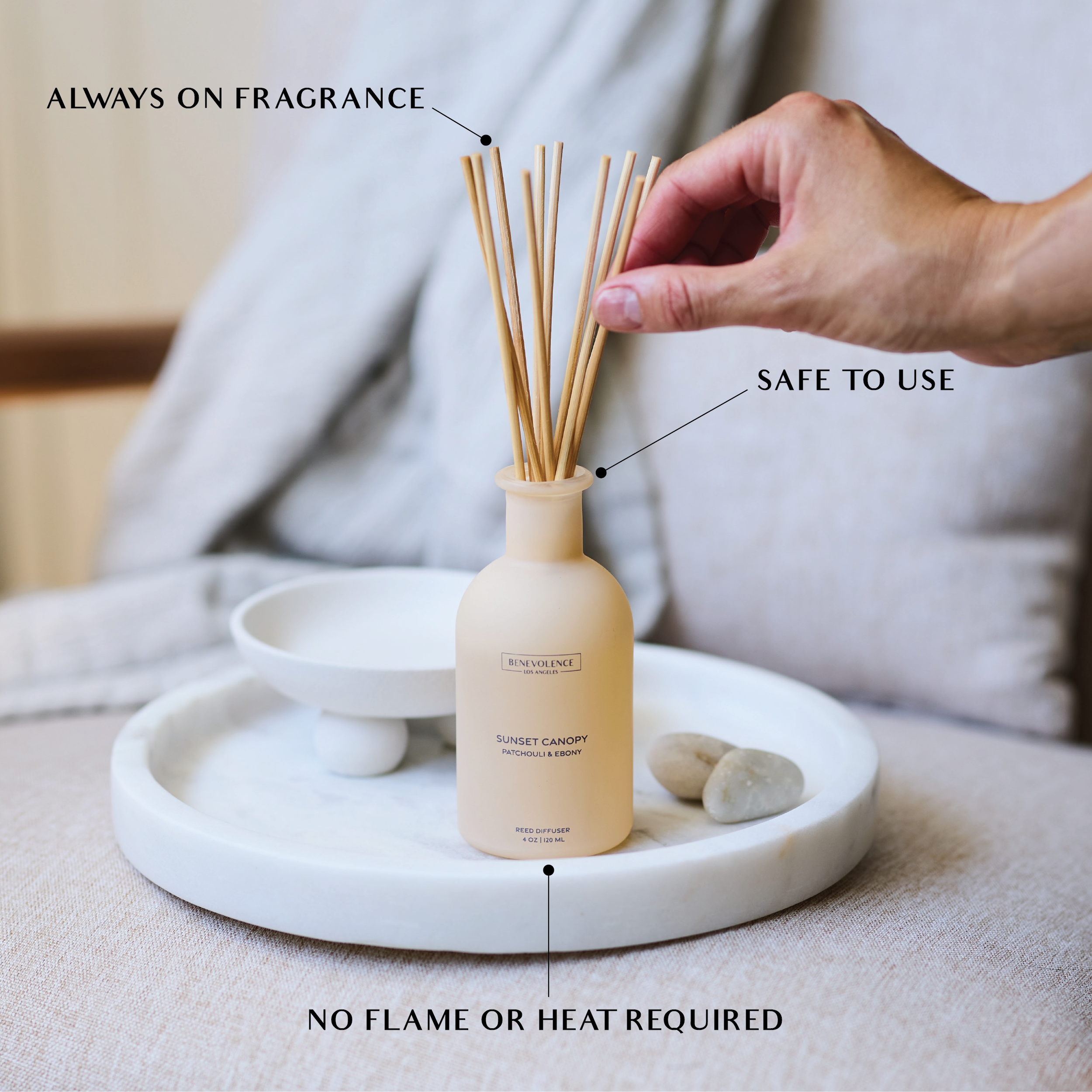 Sunset Canopy Malibu Sands Reed Diffuser