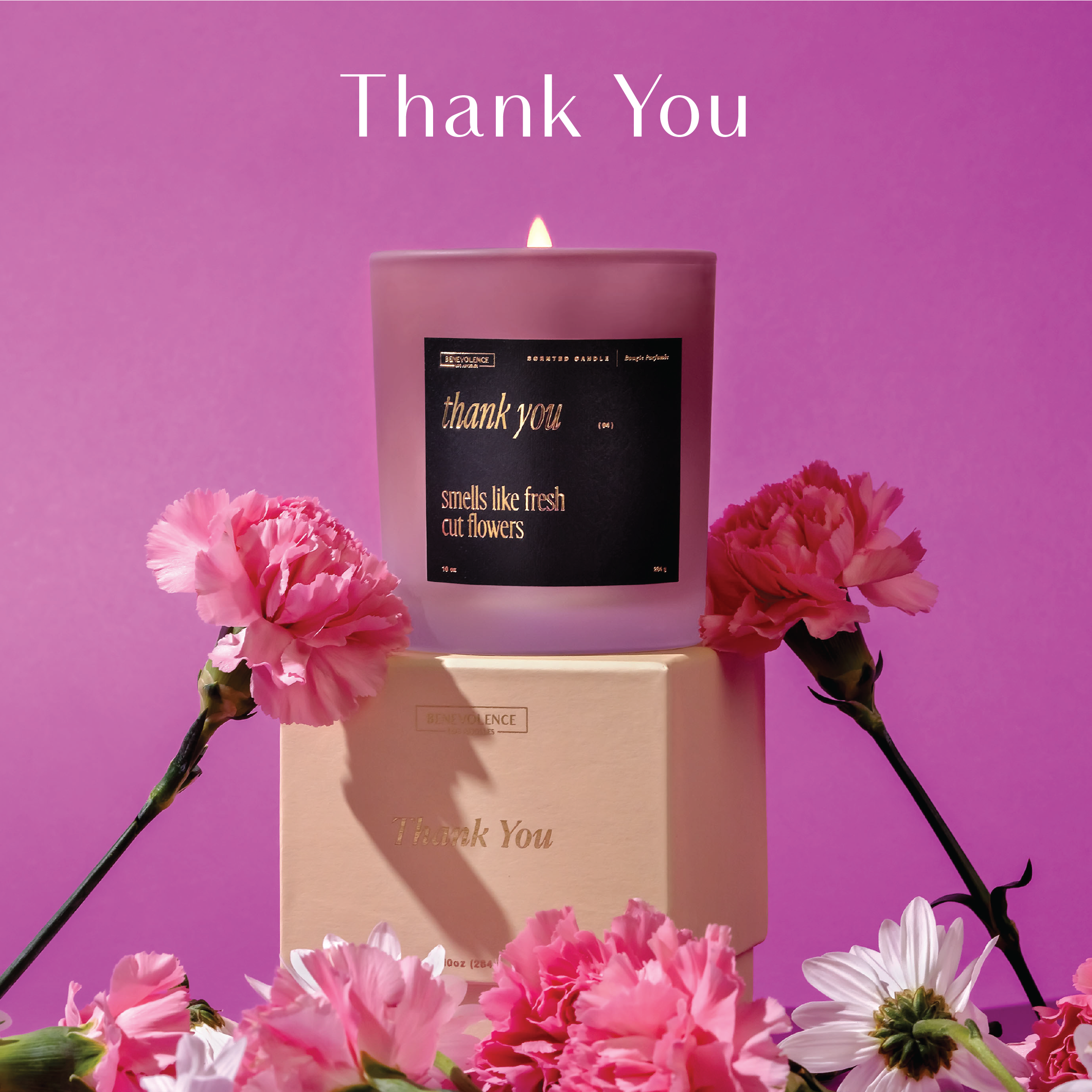 Thank You Candle