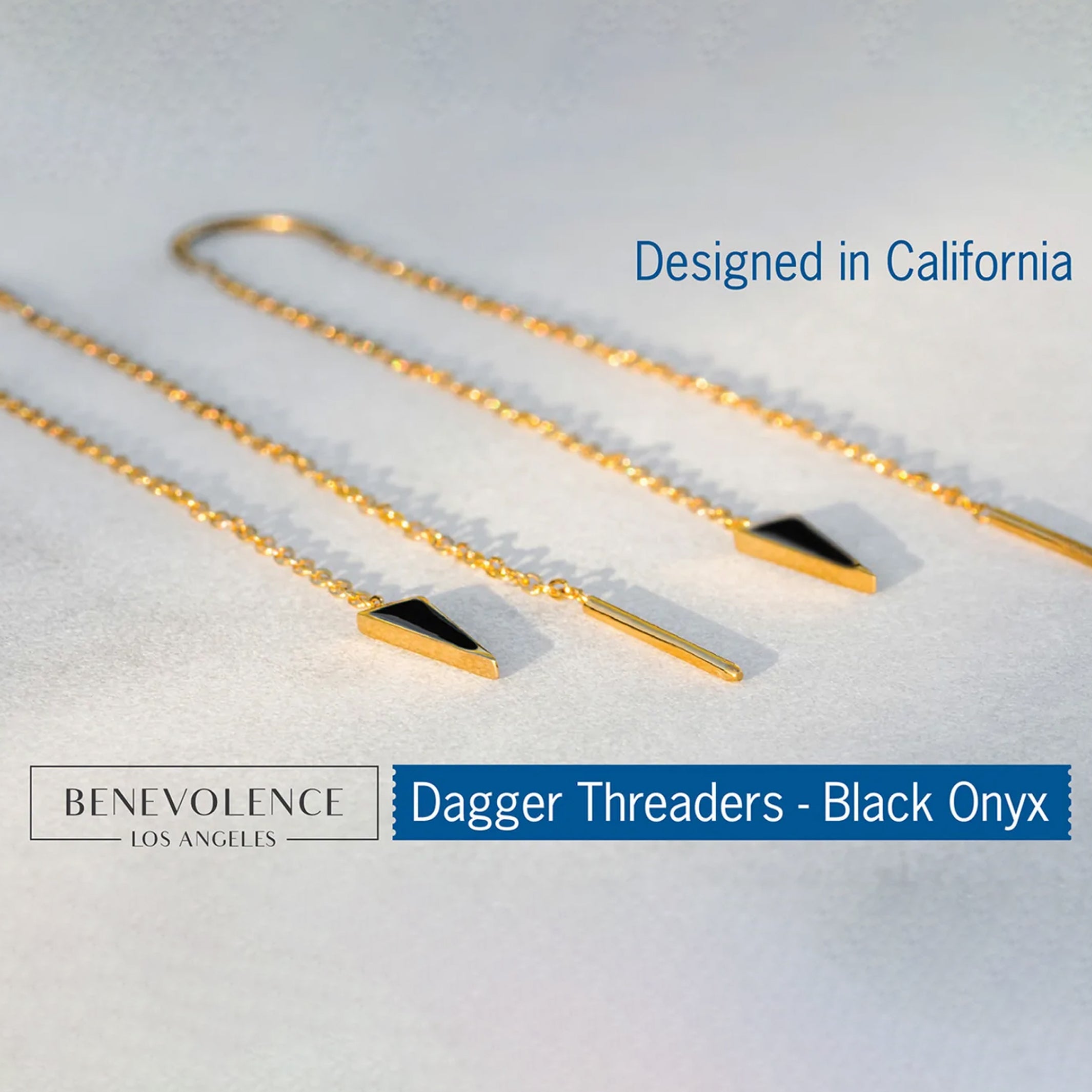 Triangle Threader Earrings