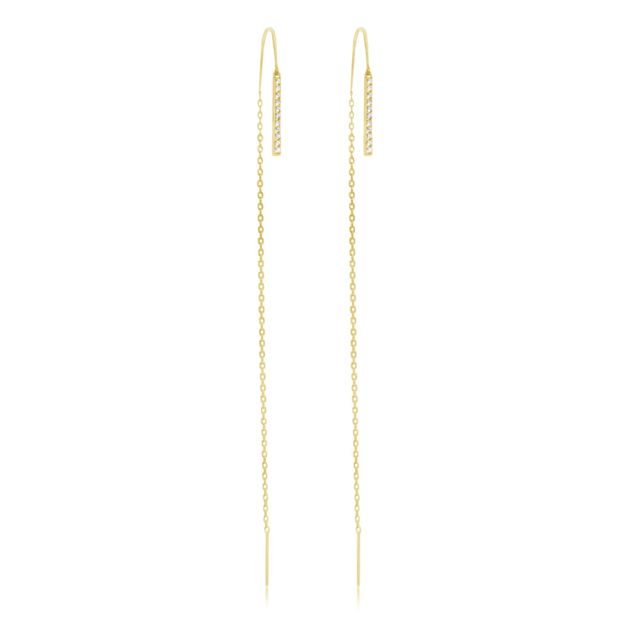 Chain Threader Earrings