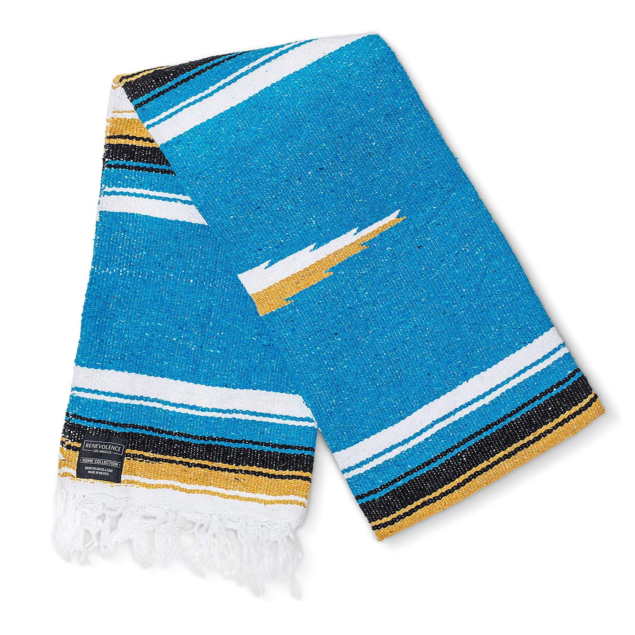 Azul Authentic Mexican Diamond Blanket