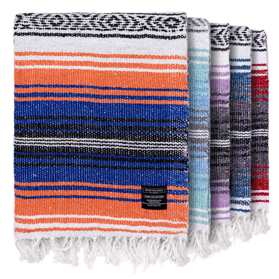 Authentic Mexican Falsa Blanket, 50x70 inches