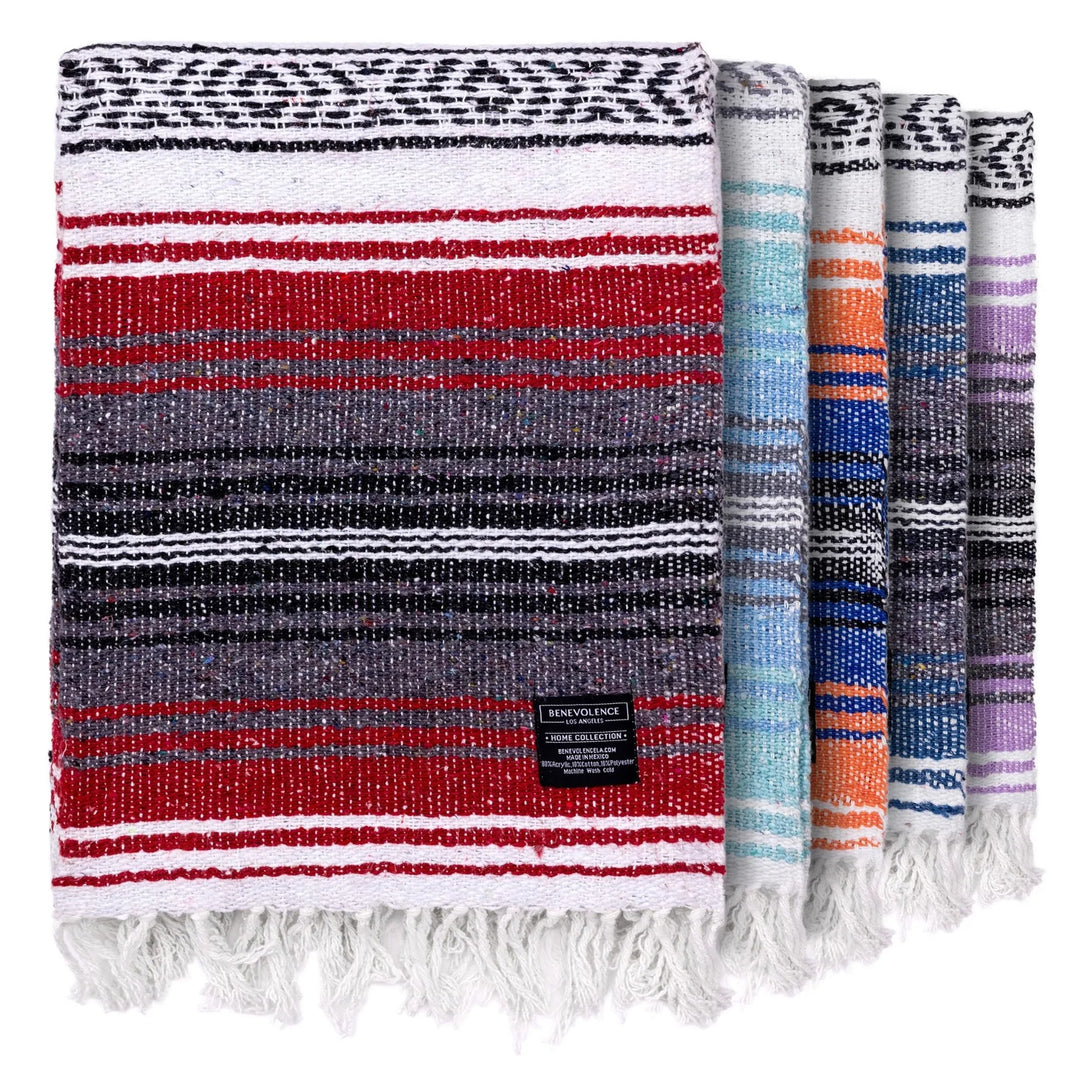 Authentic Mexican Falsa Blanket, 50x70 inches