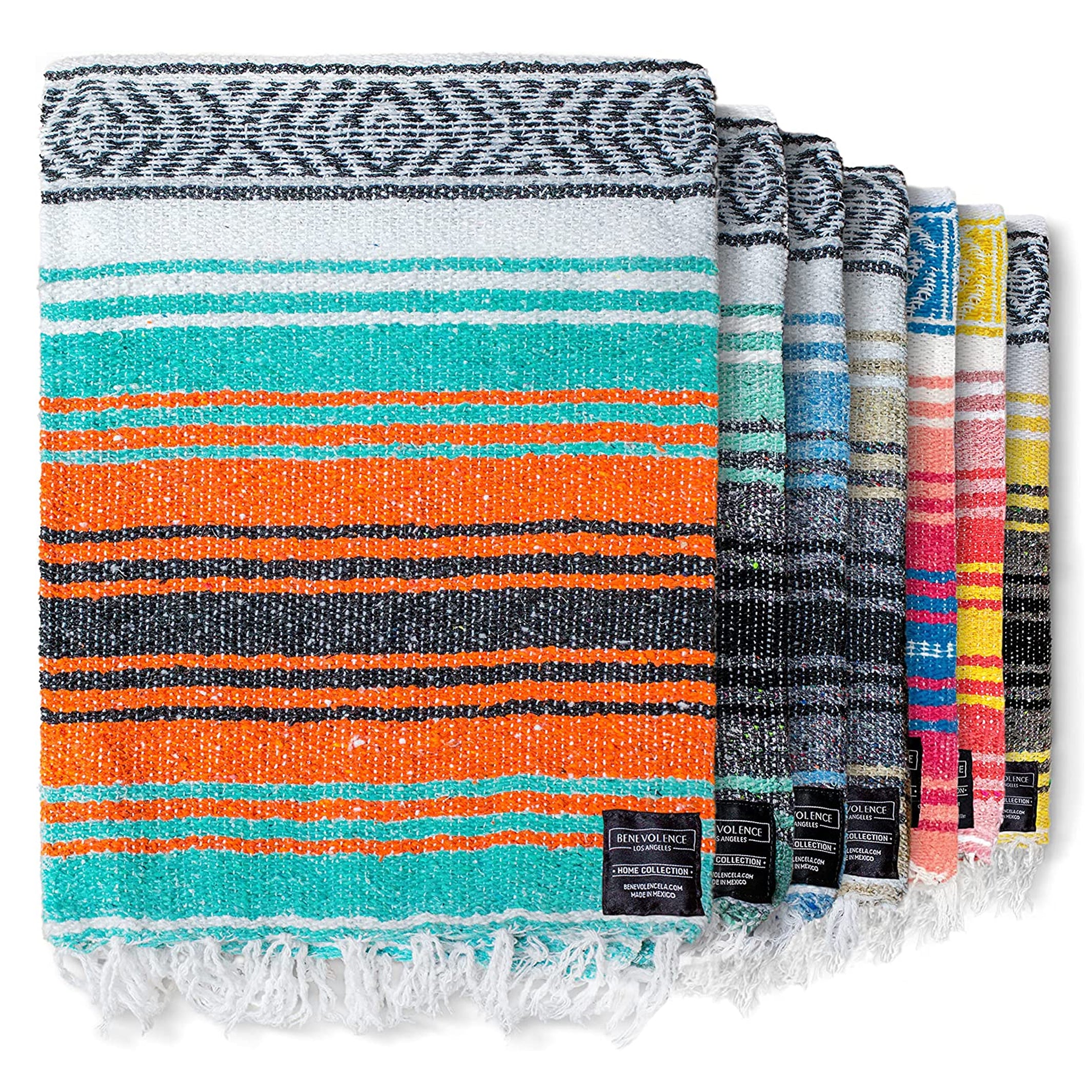 Mandarin Authentic Mexican Falsa Blanket