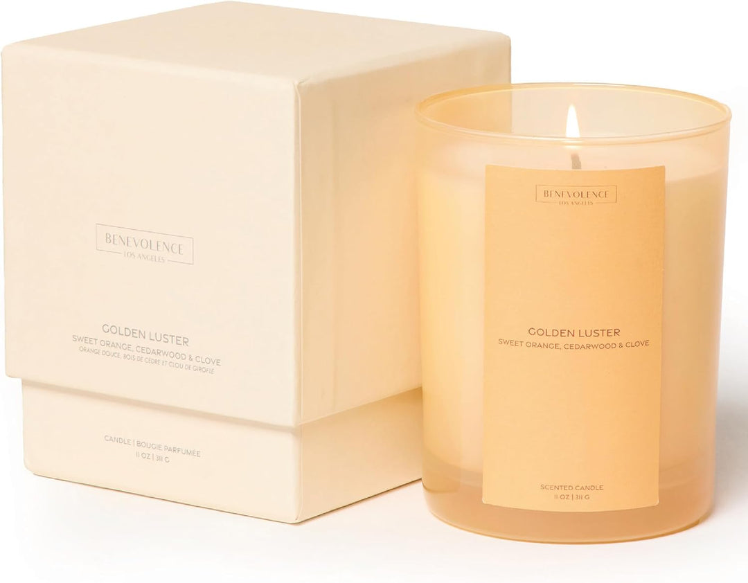 Golden Luster Candle