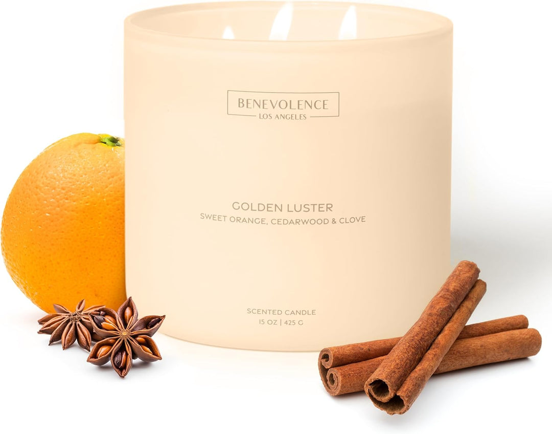 15oz Golden Luster Scented Candle