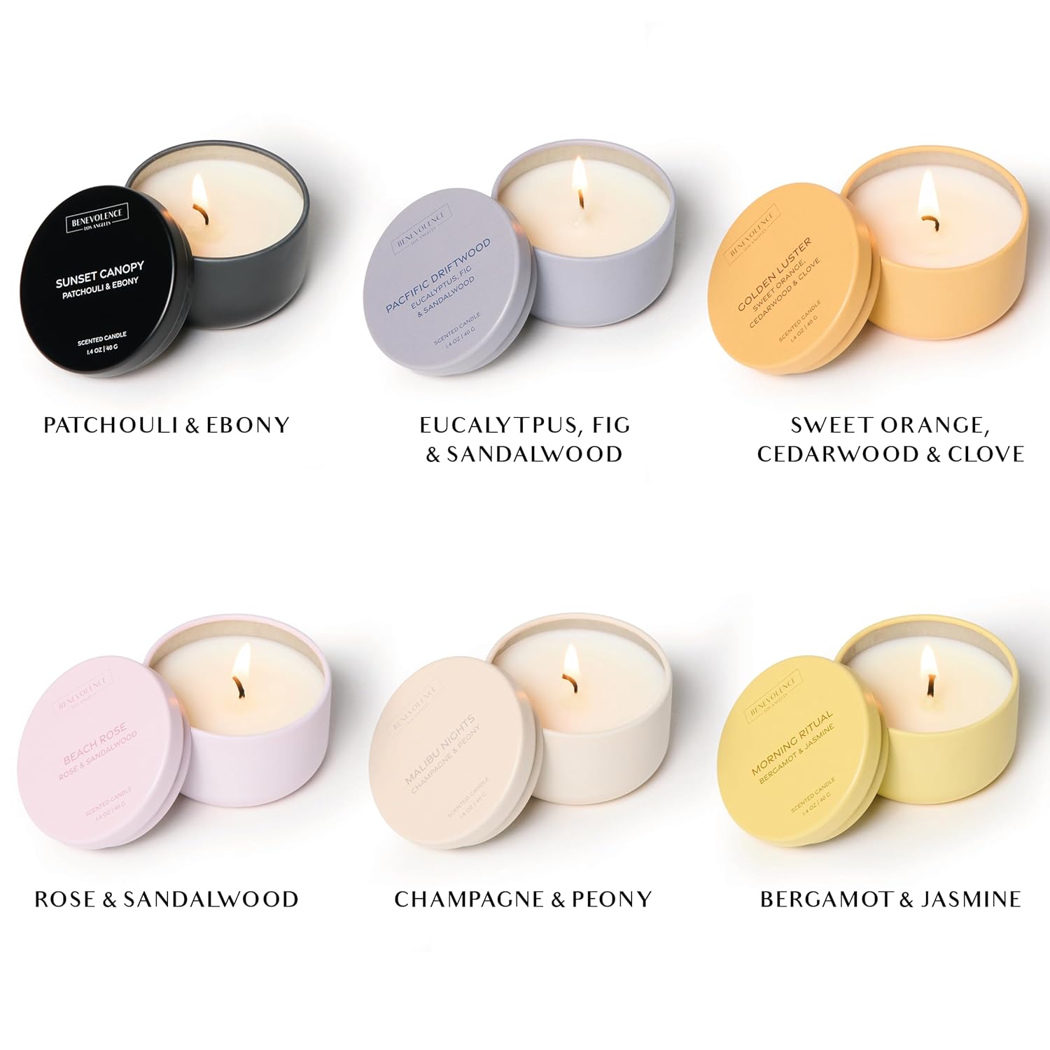 Sun-Kissed Metal Votive Candle Set