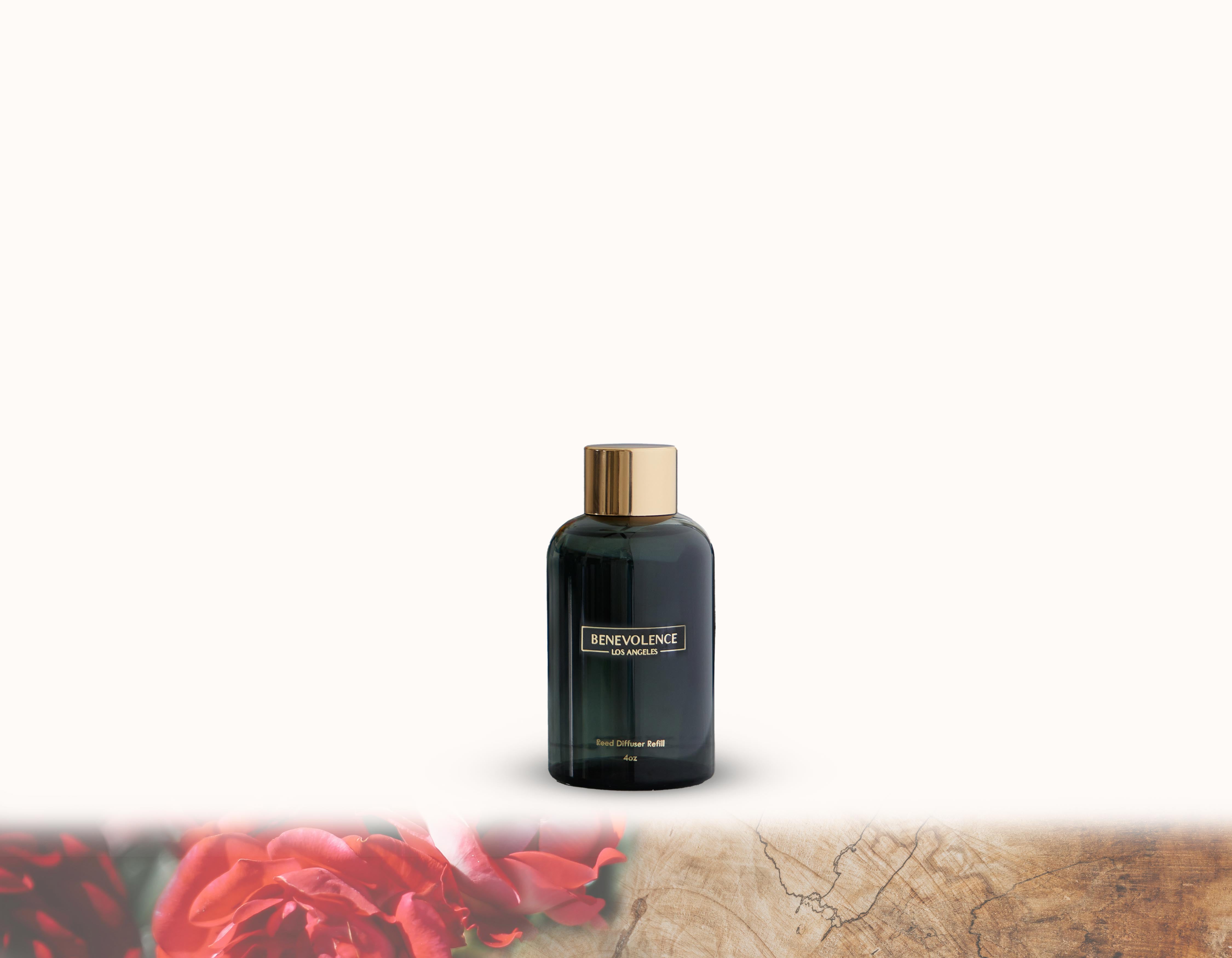 Rose & Sandalwood Black Reed Diffuser Refill