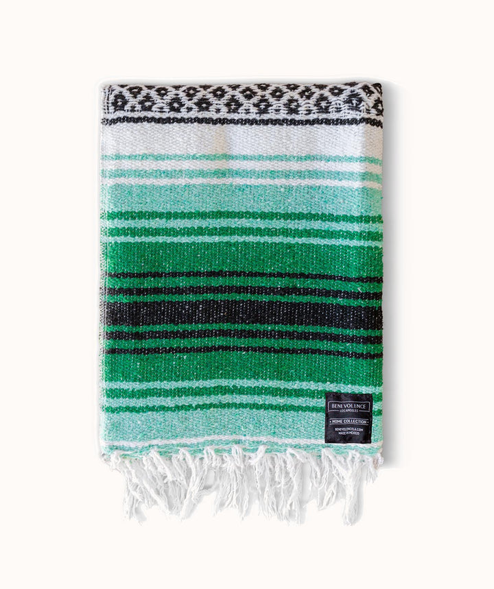 Forest Authentic Mexican Falsa Blanket
