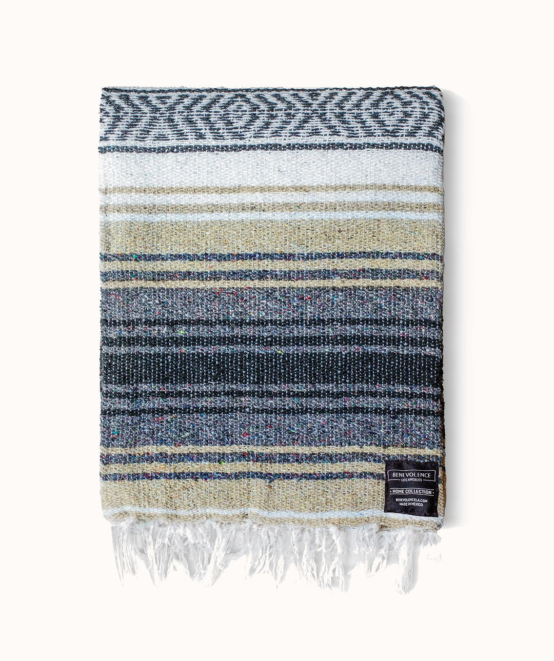 Sand Authentic Mexican Falsa Blanket