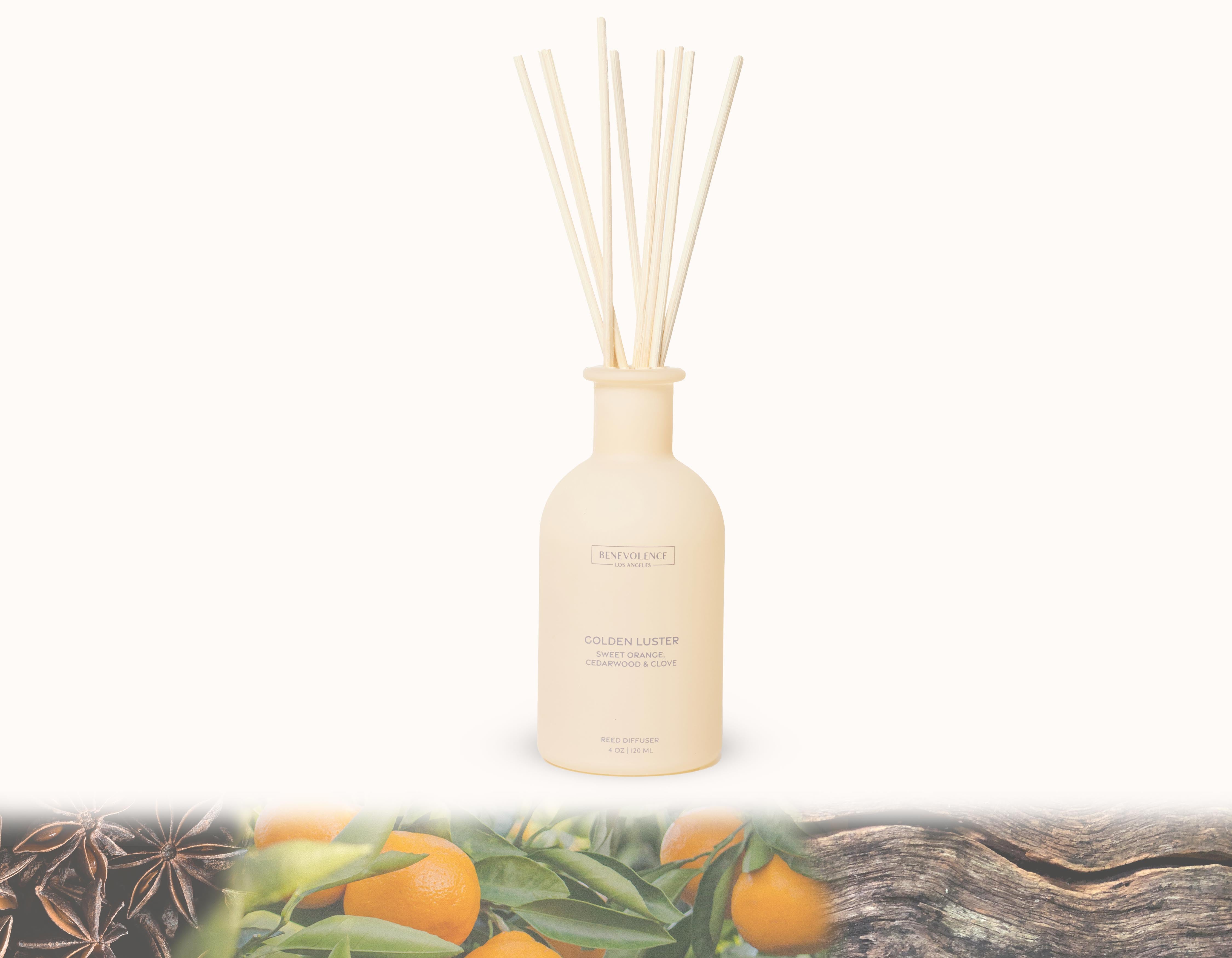 Golden Luster Malibu Sands Reed Diffuser