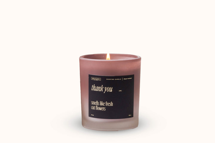 Thank You Candle