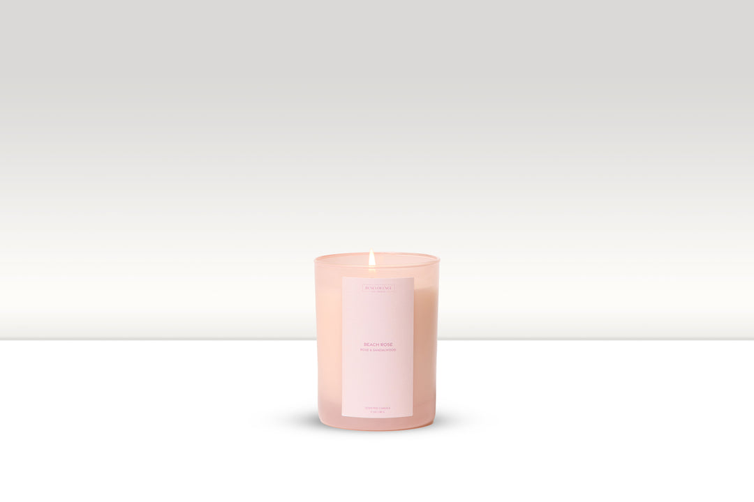 Beach Rose Candle
