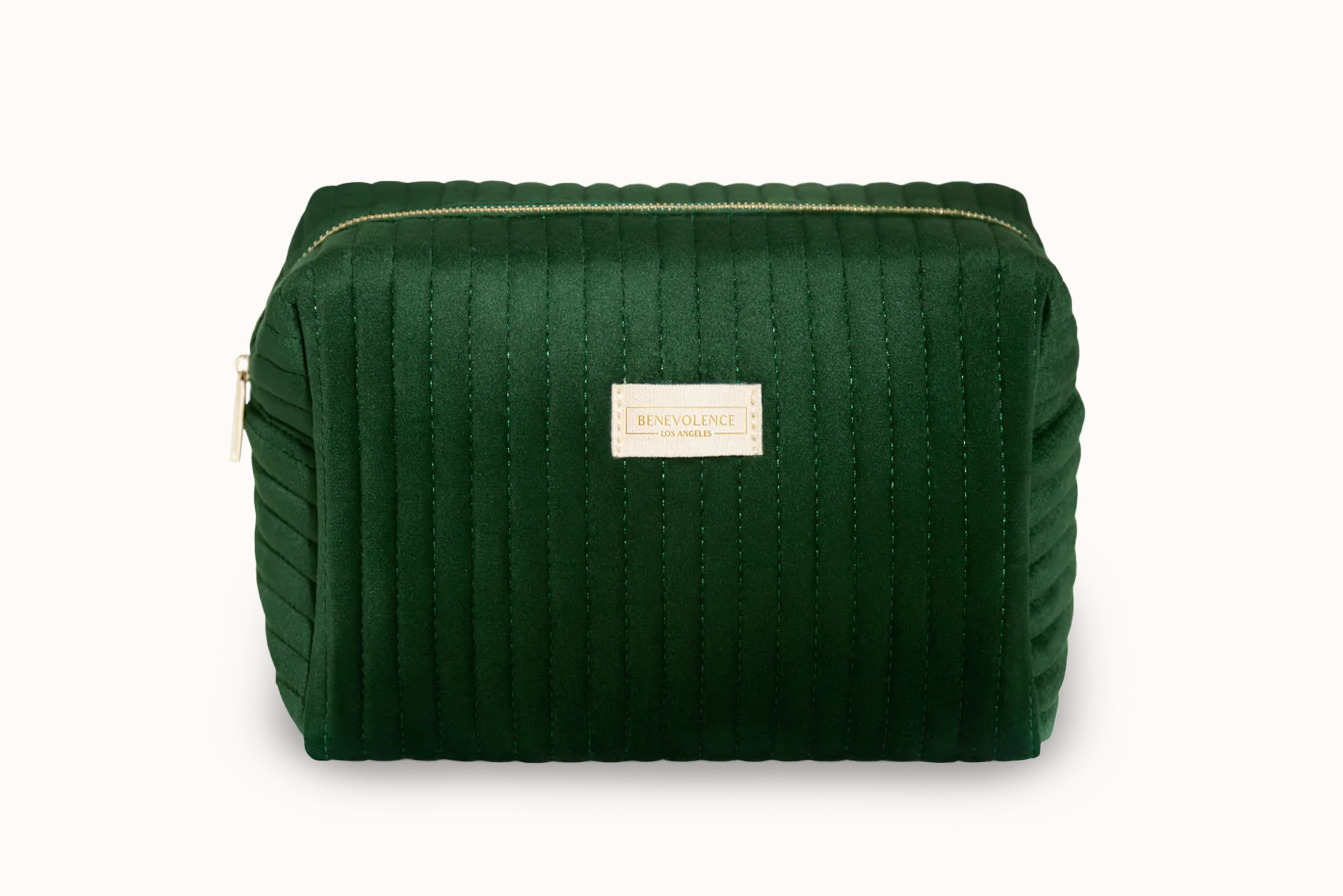 Large Velvet Toiletry Bag