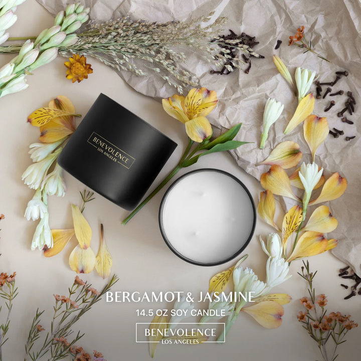 Bergamot & Jasmine Matte Signature Candle