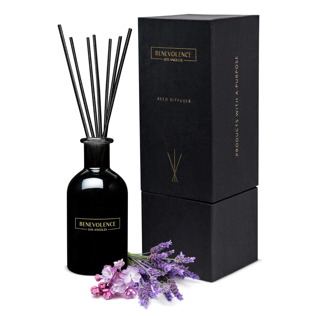 Lavender & Eucalyptus Aromatherapy Reed Diffuser Set