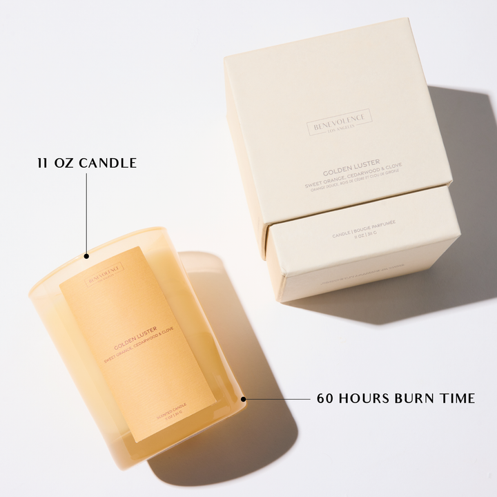 Golden Luster Candle