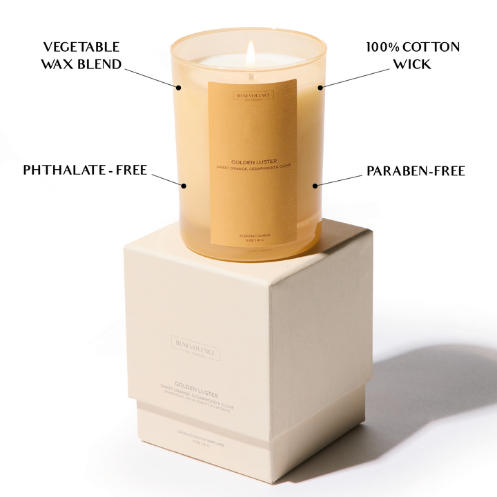 Golden Luster Candle