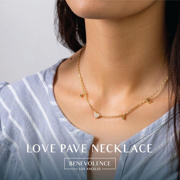 Love Pavé Necklace