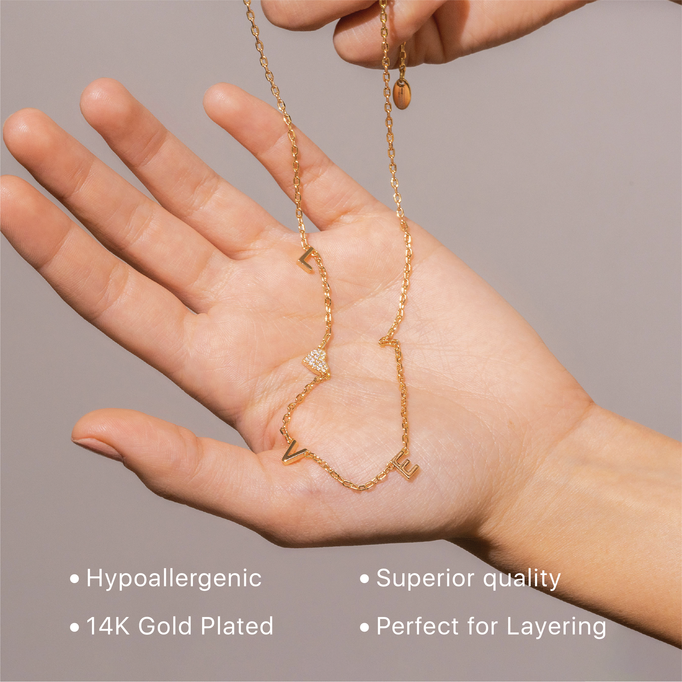 Love Pavé Necklace