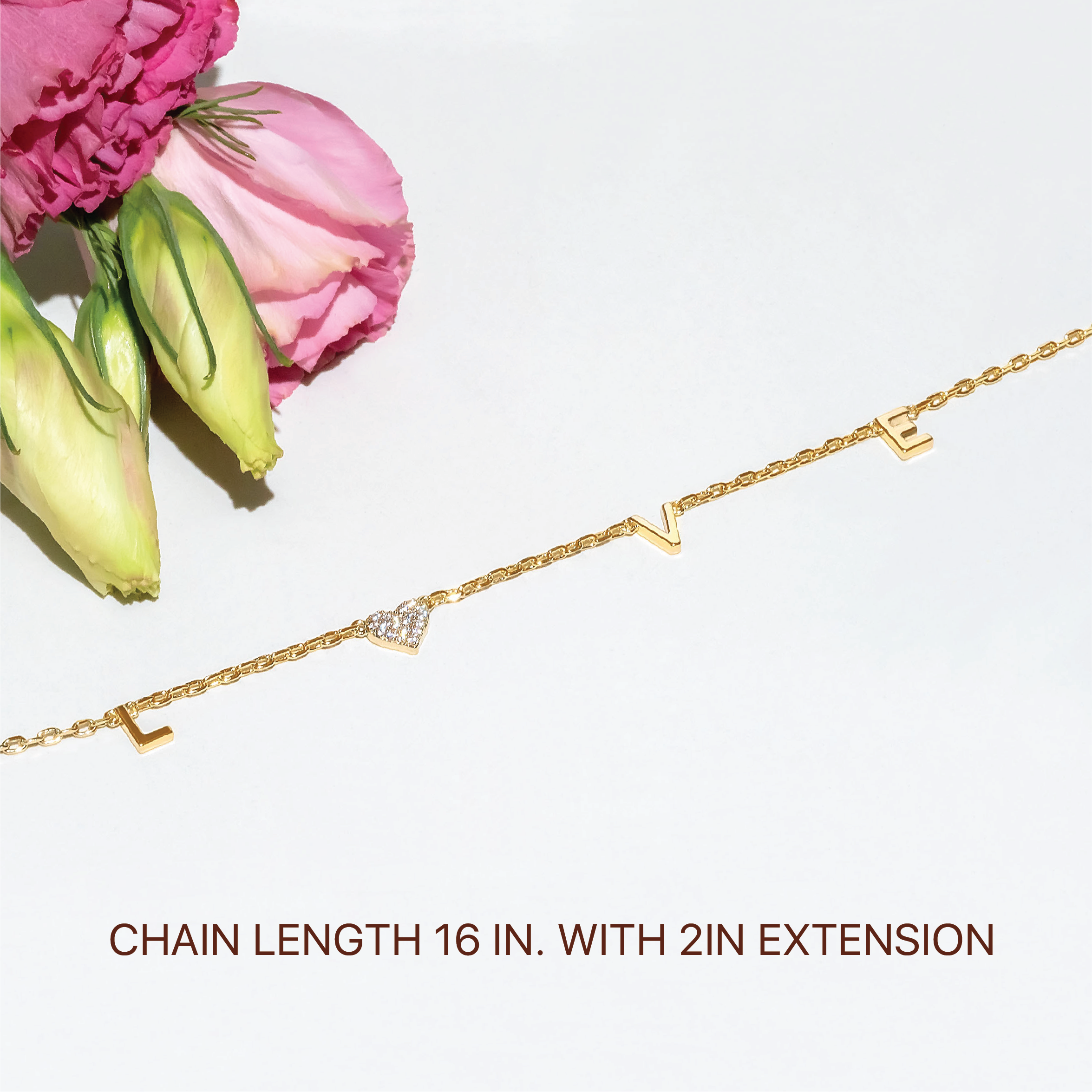 Love Pavé Necklace