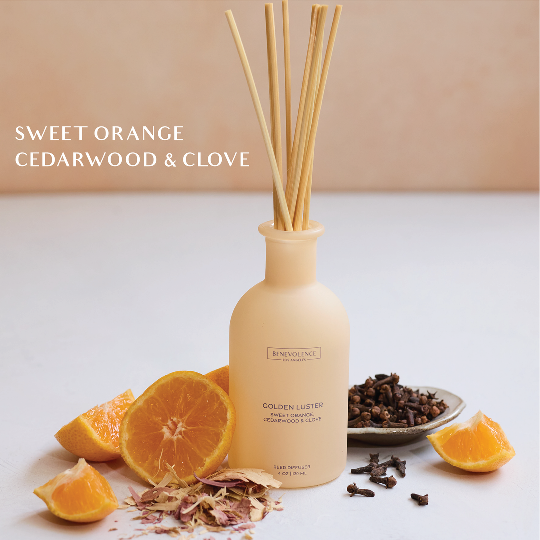 Golden Luster Reed Diffuser