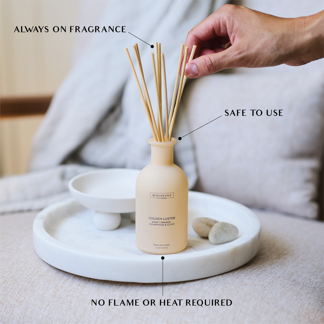 Golden Luster Reed Diffuser