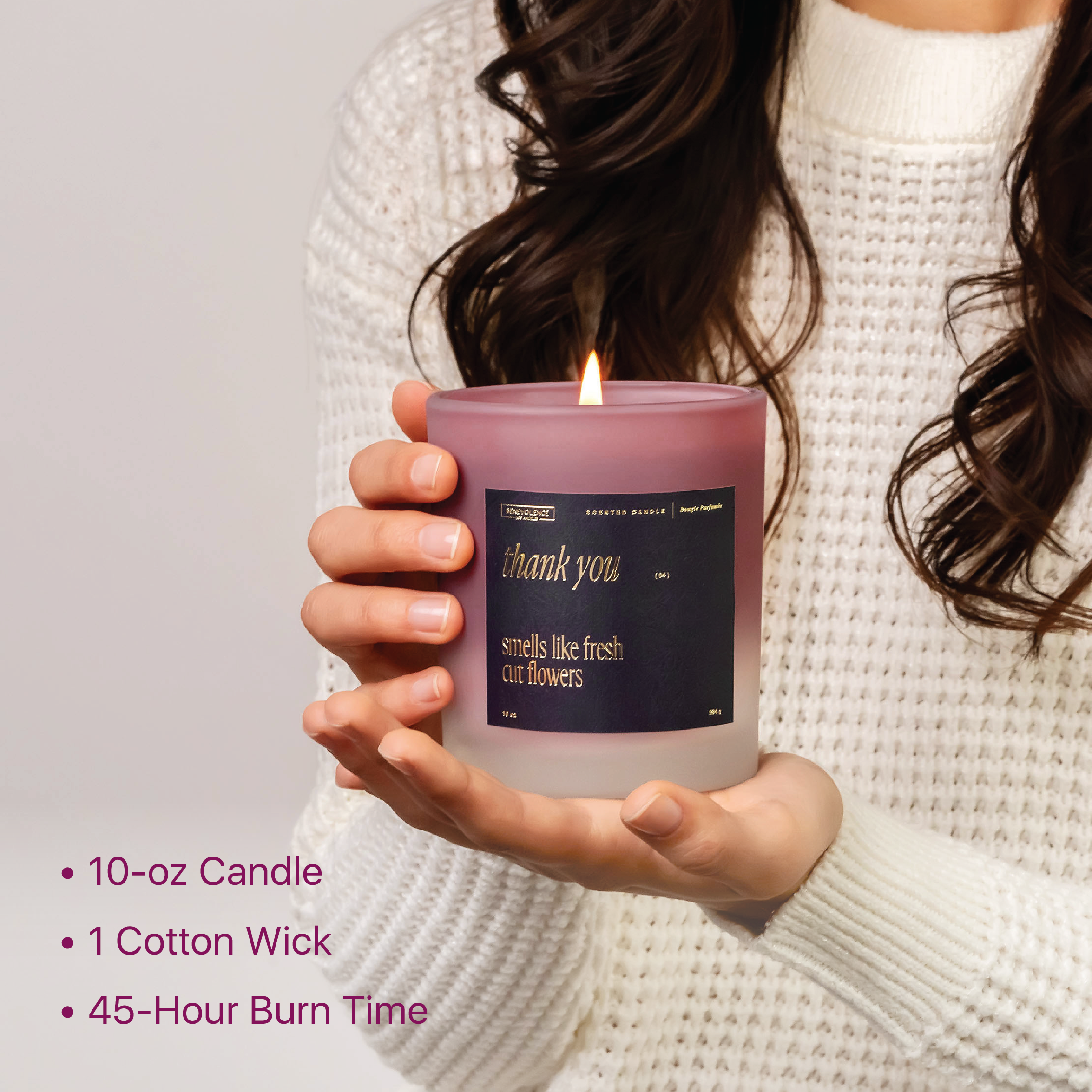 Thank You Candle