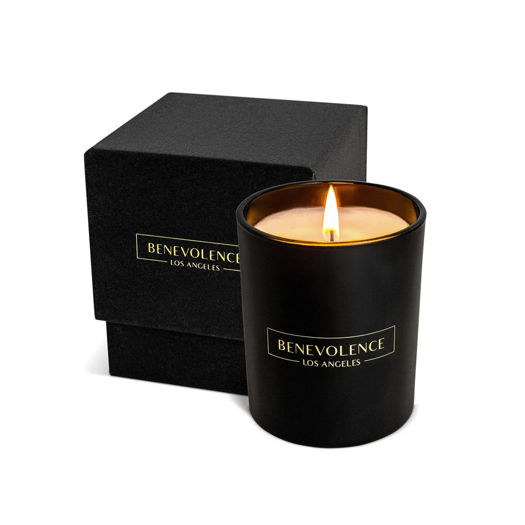 Matte Black Scented Candles