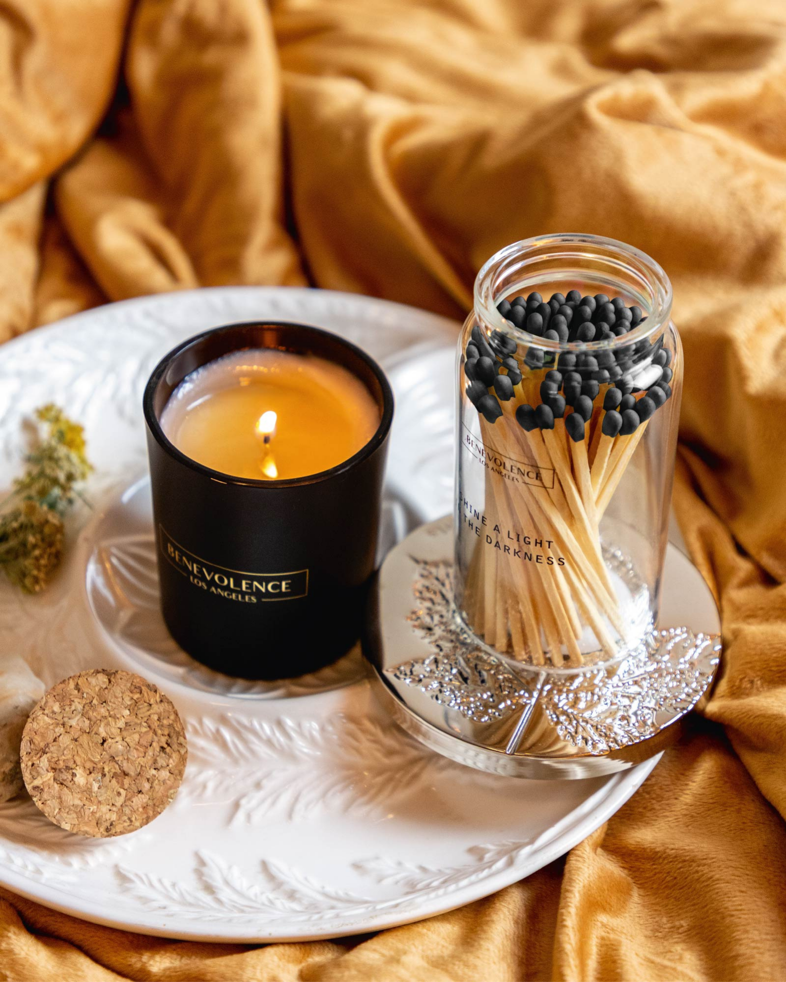 Safety Matches in Apothecary Jar