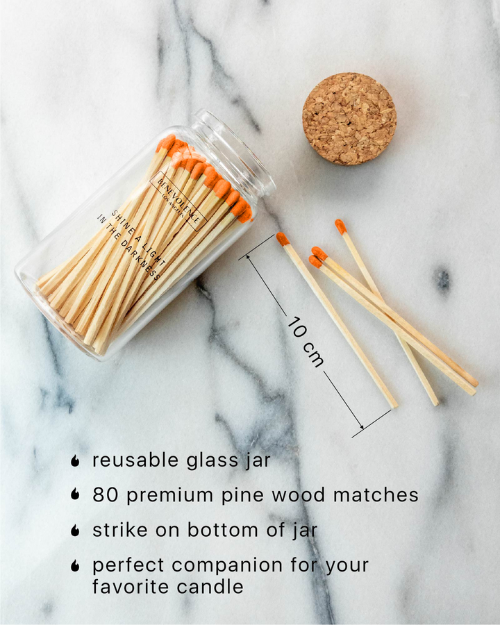 Safety Matches in Apothecary Jar