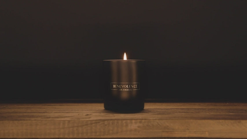 Matte Black Scented Candles